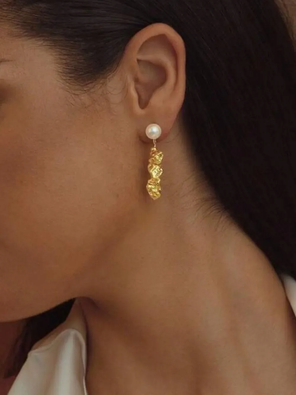 Pearl Drop Earrings S1417